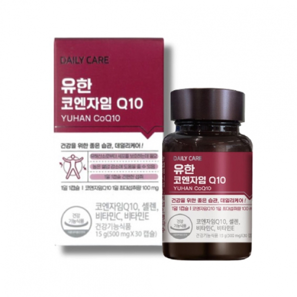 [유한양행] 유한 코엔자임Q10 500mg x 30캡슐
