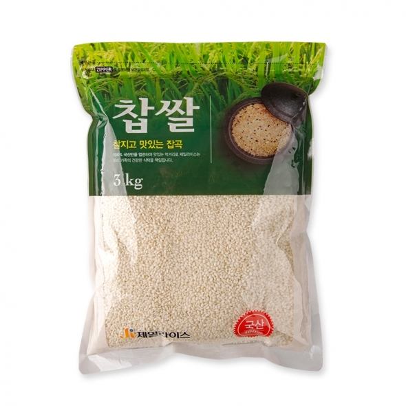 [25년잡곡]국내산 맛있는 찹쌀1kg+1kg/3kg /5kg미곡