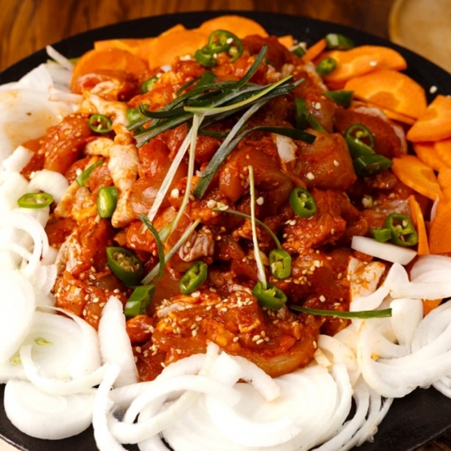 [산앤들]춘천닭갈비 간장맛 양념맛 1kg (500g x 2팩)
