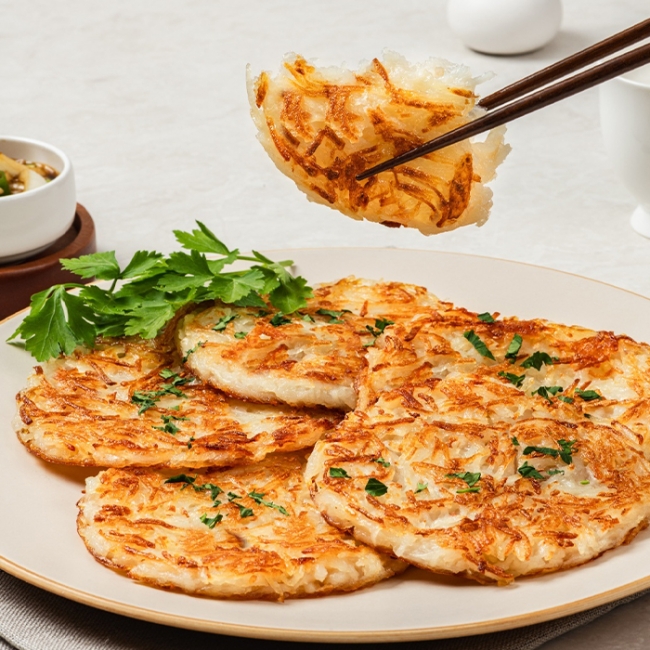 간편한끼 국내산 생감자 감자채전 500g