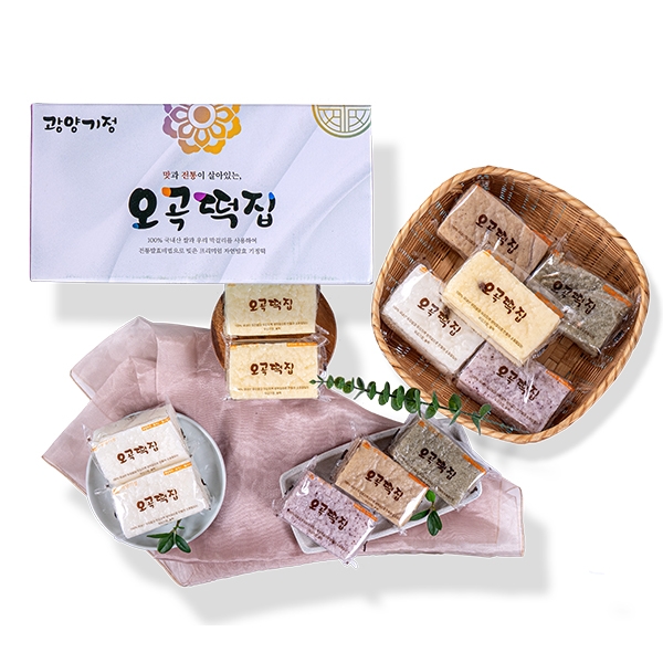 (광양기정오곡떡집) 백미기정 40개