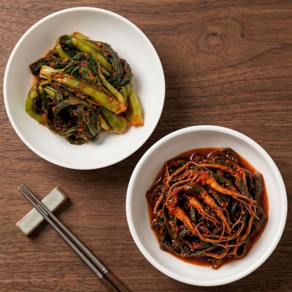 순천 개랭이 전라도 김치 1kg 고들빼기김치/홍갓김치 HACCP 별미김치