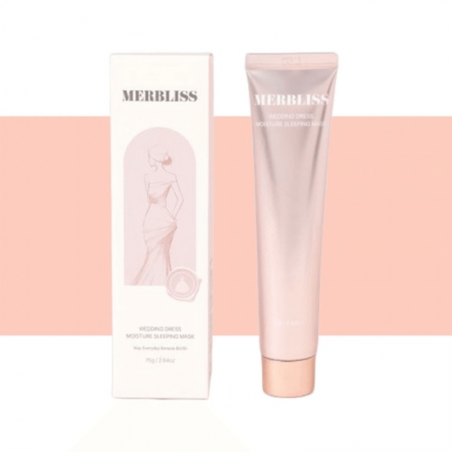 [멀블리스]웨딩드레스 모이스처 슬리핑마스크 집중보습 75g 1+1