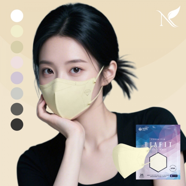 [다이아핏] 새부리형 KF94 25매입+25매입 파우치형 대형/중형/소형