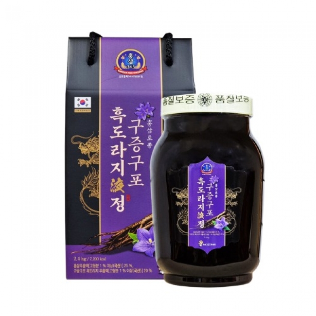 [홍삼인] 구증구포 흑도라지액정 2.4kg