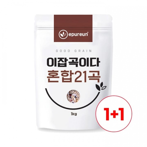 [24년잡곡]신선한 잡곡 혼합21곡1kg+1kg미곡