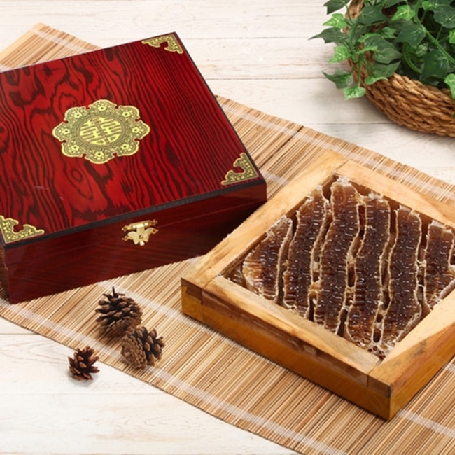 [산앤들]30년전통 국내산 벌꿀집 프리미엄 벌꿀 선물세트