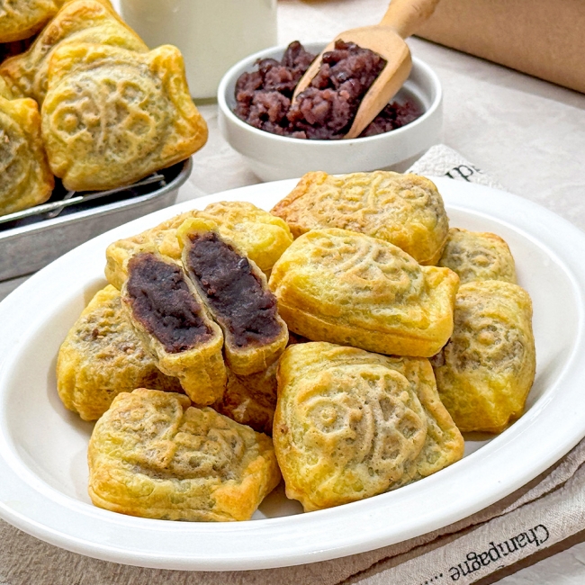 [리만월]미니골드 통팥/슈크림 잉어빵 겨울간식 544g