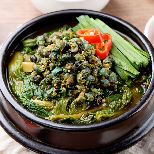 간편한끼 진한 재래된장 모아네 올갱이해장국 500g