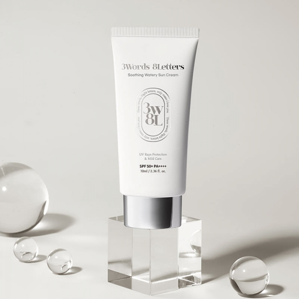 3W8L 쓰리워즈 에잇레터스 수딩 워터리 선크림 70ml
