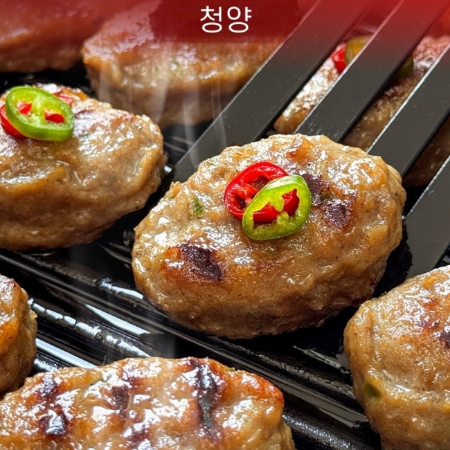 [귀빈정]국산 갈비살 직화 떡갈비 400g 1팩