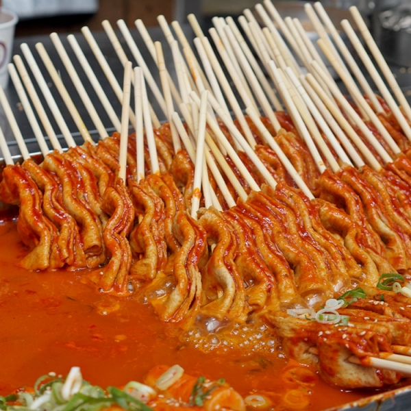 [26년전통]제천 명물 빨간오뎅 떡볶이 대구납작만두