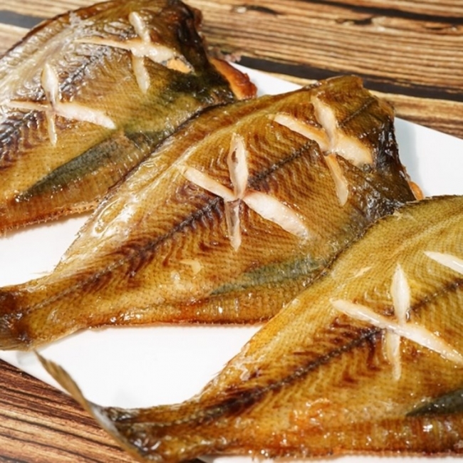 [산앤들]포항 반건조 참가자미 소/중 택1