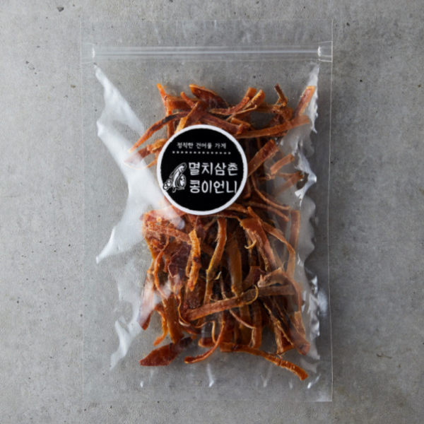 ★주말특가★ 부산 구포시장 한양식품 꽃보다오징어 오리지널 120g 멸치삼촌콩이언니