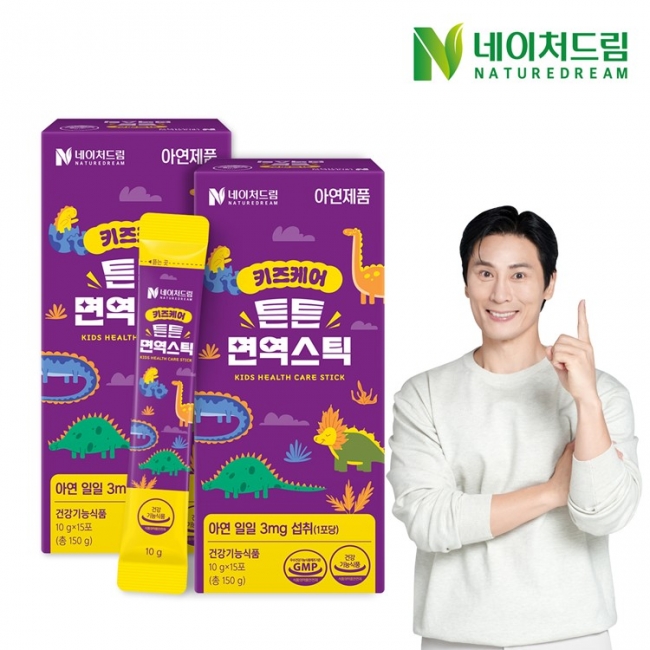 [네이처드림]키즈케어 성장기 튼튼면역스틱 2박스