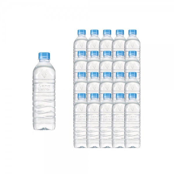 [롯데] 아이시스 ECO 무라벨 생수 500ml 20개 (1박스) 물