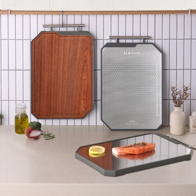 [네오맥스]네오클래식 스탠앤우드 커팅보드 양면도마