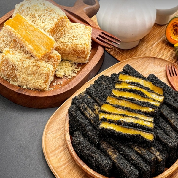 [리만월]40년전통 카스텔라/흑임자 호박인절미 1박스(24개)