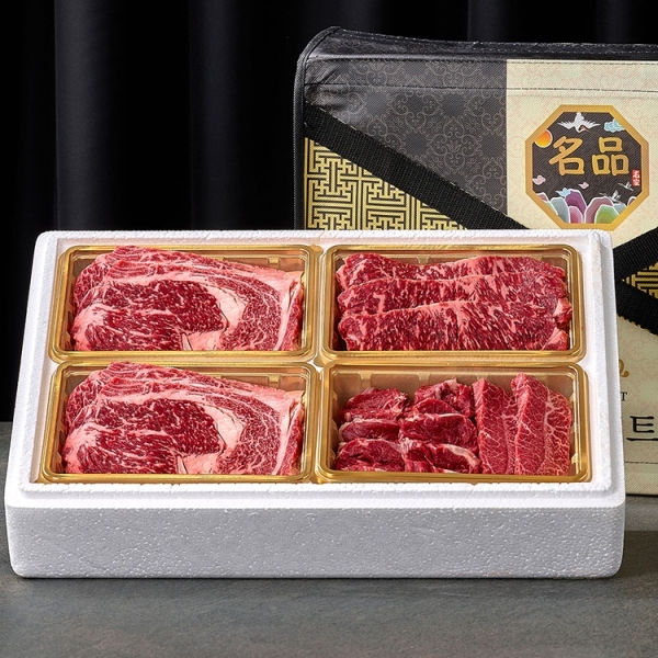 [청년농가]국내산 1등급 소고기 선물세트 800g/1kg (구이용)