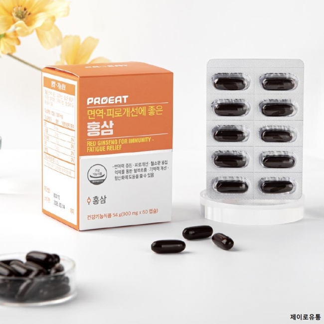 [프로잇] 면역 피로개선에 좋은 홍삼 60캡슐