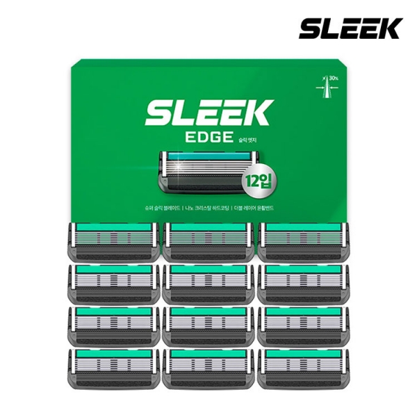 도루코 슬릭 엣지 면도날 세트 4호(12입)