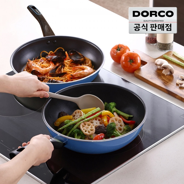 도루코 퓨어라이트 애쉬블루 프라이팬/궁중팬