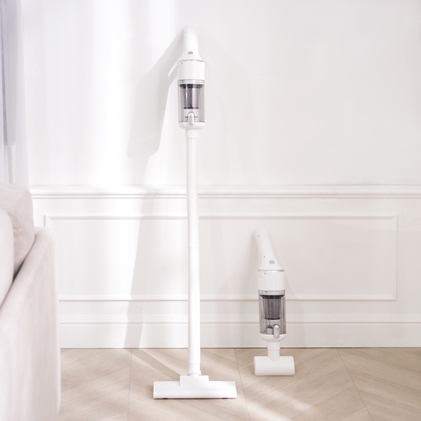 ★타임세일★ 로롬 무선 미니 청소기 핸디 스틱 소형 원룸 머리카락 책상 청소기