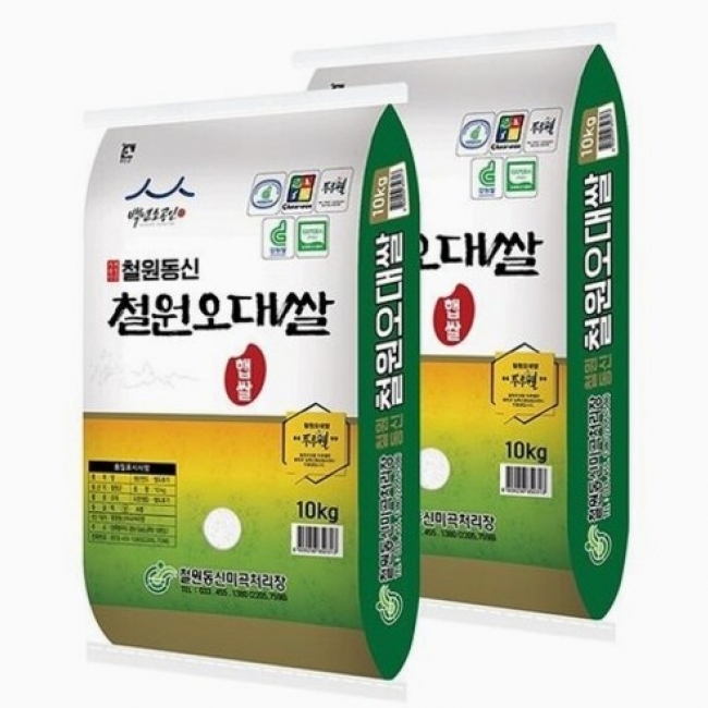 [25년햅쌀(상)]동신 철원오대쌀 10kg/20kg 미곡