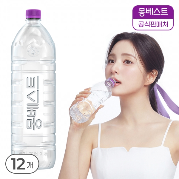 몽베스트 위드어스(무라벨) 생수 2L x 12병