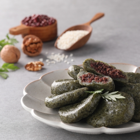 [사임당푸드] 제주 해풍을 맞은 찹쑥 밥알찹쌀떡 50gx10개입