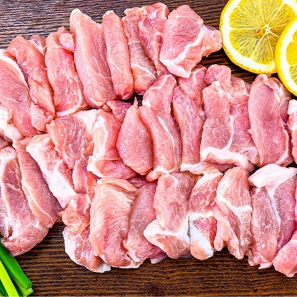 신선직송 냉장 한돈 뒷고기모둠 1kg/2kg