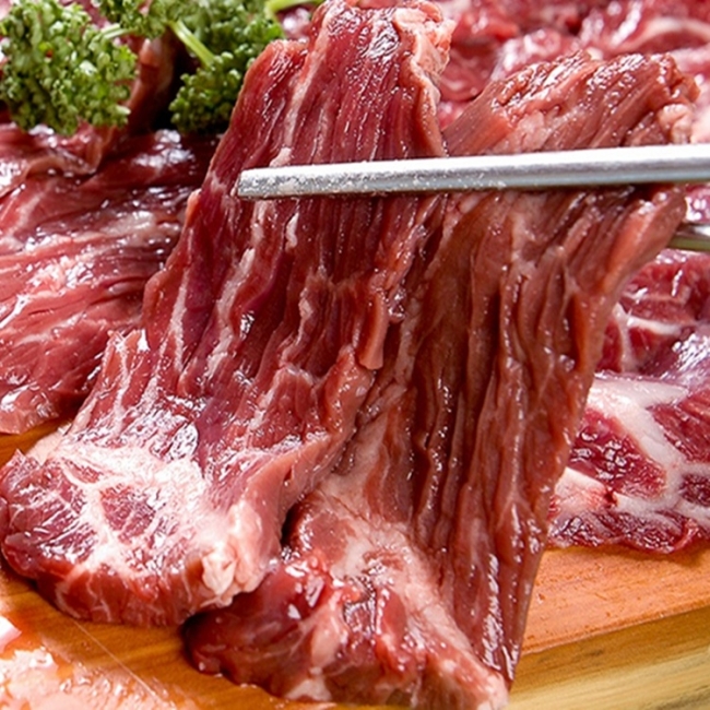 [에이징그라운드]소특수부위 대용량 토시살/안창살 양념구이 1kg