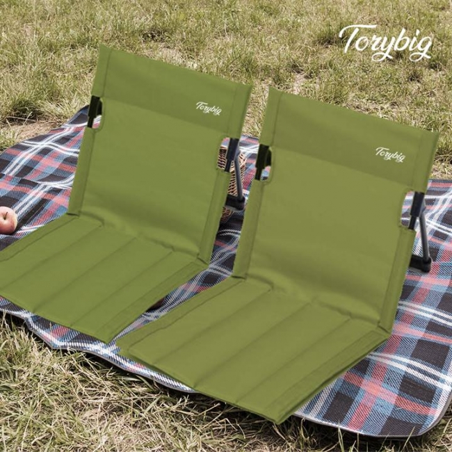 [토리빅]페스티벌 그라운드 체어 1P/2P (아이보리/카키)