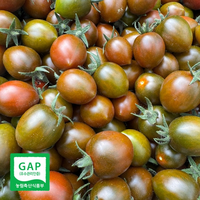 산지직배송 흑대추방울토마토 500g-3kg