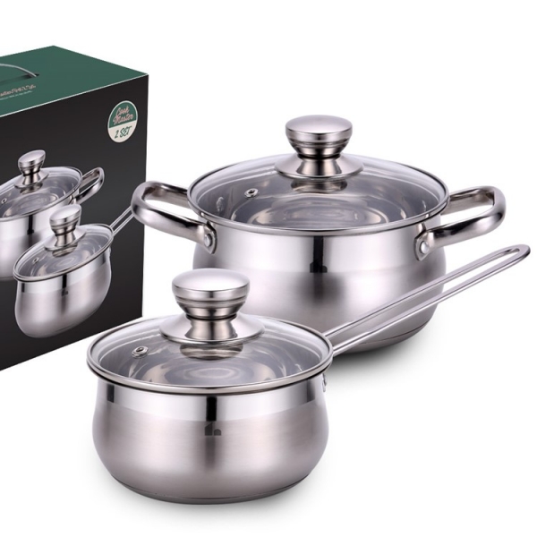 [라온까사]쿡마스터 냄비 2종세트 (16편수/20양수)