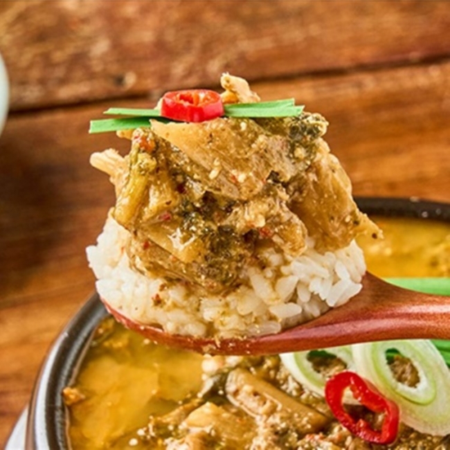 [맛있는집밥]전라도식 무청시래기 추어탕 1.5kg (500g x 3팩)