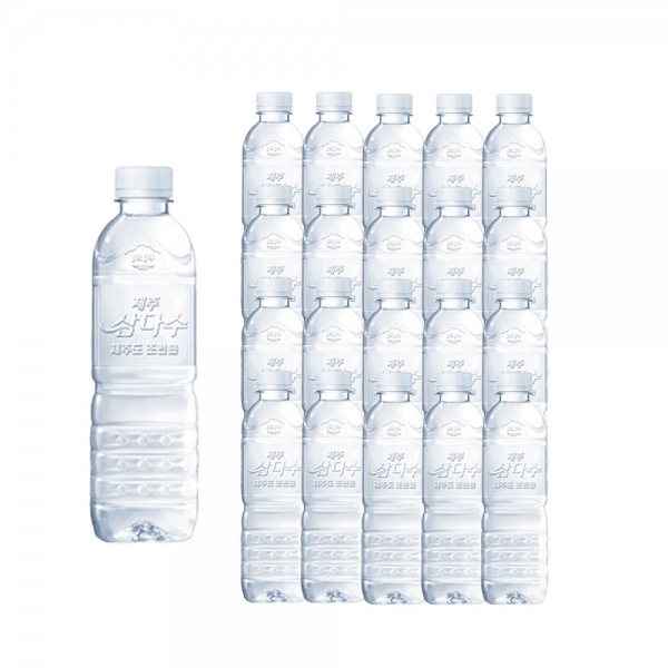 삼다수 무라벨 500ml 20개 생수 물 제주 삼다수