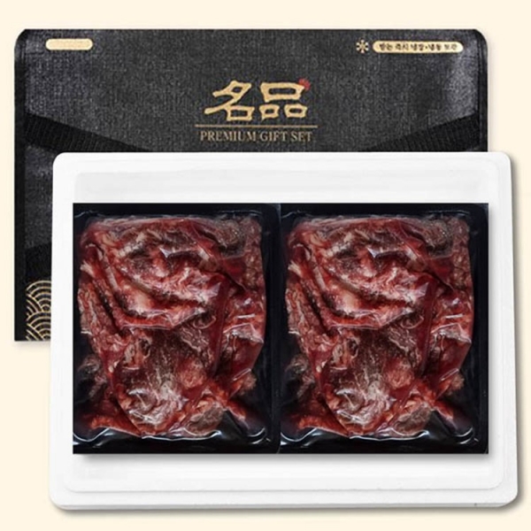 [주니푸드]호주산 와규 언양식 양념 소불고기 600g 선물세트[부직포 포장]