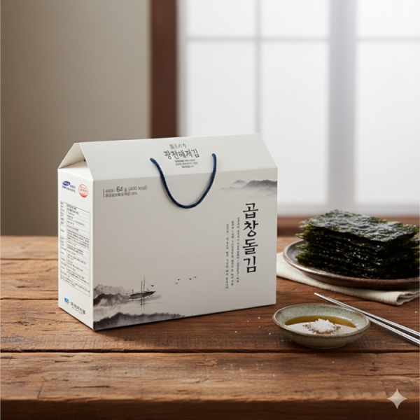 [광천해저김]곱창돌김 16호 (4g x 16봉)