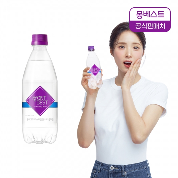 몽베스트 플레인 스파클링워터 500mL x 20병