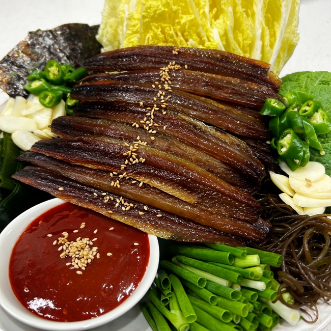 산지직배송 구룡포 과메기 야채세트