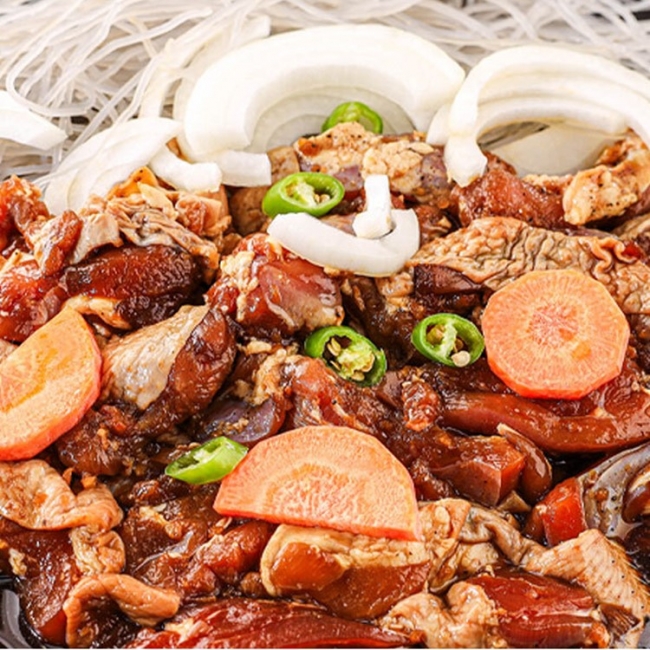 [산앤들]안동식 쪼림닭 1.2kg (600g x 2팩)