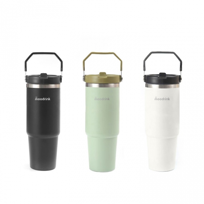 [무드링크]스윙핸들 이중진공 텀블러 600ml/900ml