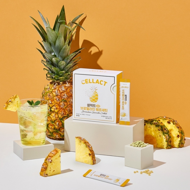 [셀렉트]브로멜라인 퀘르세틴 파인애플 효소 츄어블 30포