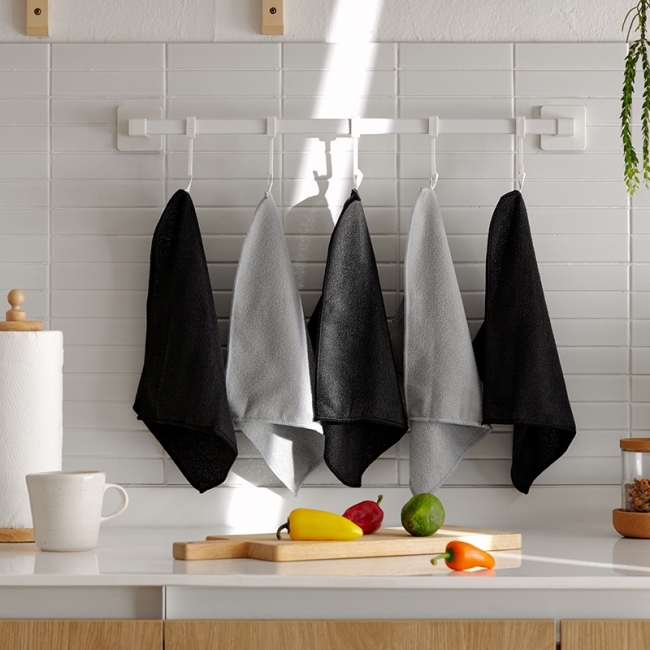 [키친플래그] 다용도 극세사 행주 5종 세트