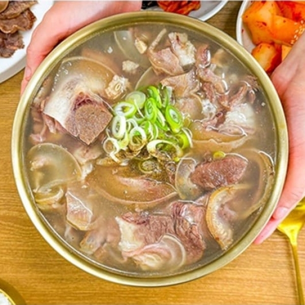 [맛있는집밥]국산 머릿고기 소머리국밥 600g/1.5kg (1팩/3팩)