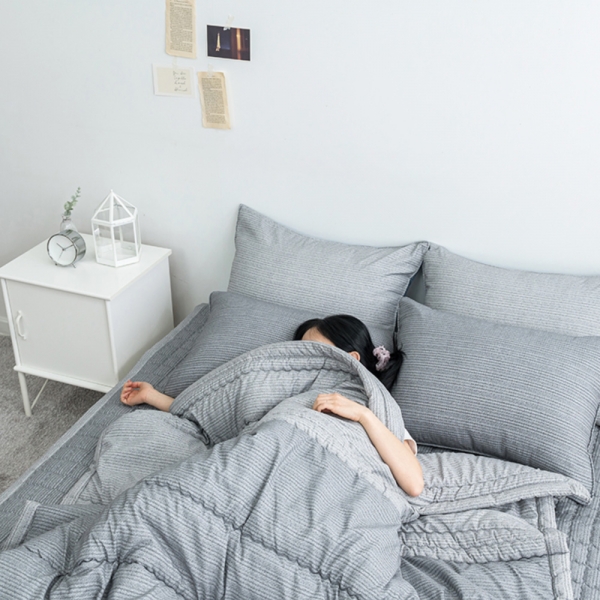 ★타임세일★ 심플 솔트 알러지케어 소프트마이크로 국내 생산 간절기 차렵이불 3가지 색상