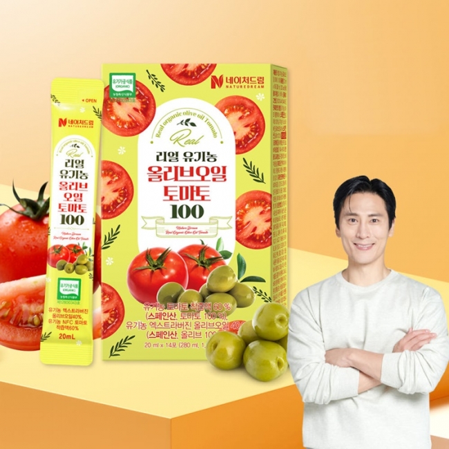 [네이처드림]유기농 NFC착즙 토마토 엑스트라버진 올리브오일 14포 x 2박스