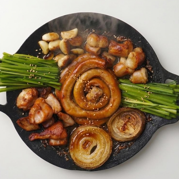신선도착 소곱창모둠 한판 610g