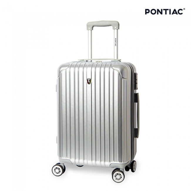 [폰티악]테스 메탈PC 여행용캐리어 기내용 (20인치) + 파우치5종세트